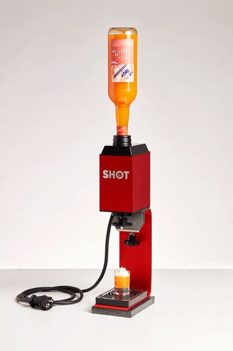  SHOT Heizportionierer - Flaschenversion mit Ständerlösung