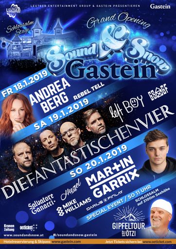 Artwork zur Veranstaltung Sound & Snow Gastein
