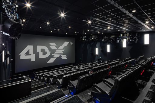 Hollywood Megaplex 4DX Kinosaal