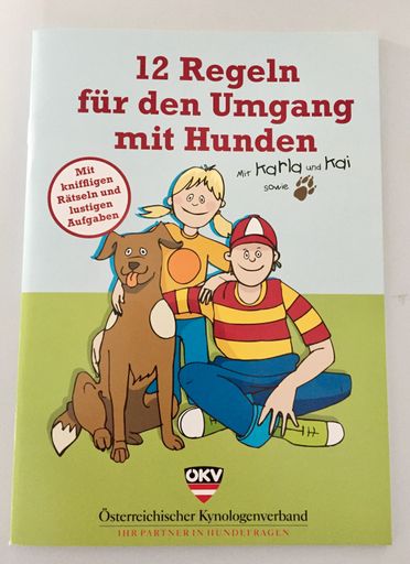 Gratisbroschüre "12 Regeln für den Umgang mit Hunden"