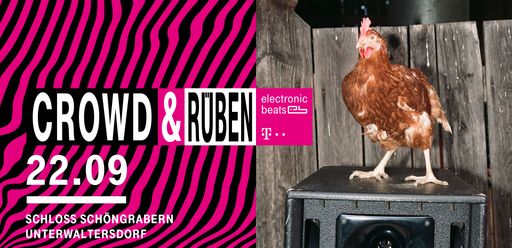 Für das Grande Finale der dreiteiligen "Crowd &
Rüben"-Reihe begibt sich T-Mobile Electronic Beats nicht weit weg
von Wien ins beschauliche Unterwaltersdorf in Niederösterreich. Bei
dem dritten und letzten Event wird ein romantisches Schloss im
Grünen zur Kulisse für richtig guten Techno-Sound.