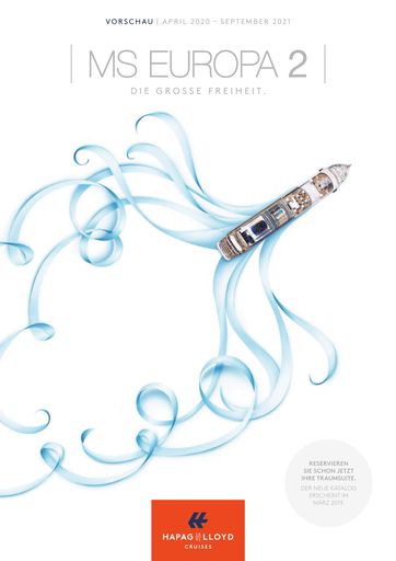 Hapag-Lloyd Cruises. Weiterer Text über ots und
www.presseportal.de/nr/22469 / Das Bild ist NUR in Verbindung mit
direkter Berichterstattung über Hapag-Lloyd Cruises honorarfrei zu
verwenden. Veröffentlichung bitte unter Quellenangabe:
"obs/Hapag-Lloyd Cruises"