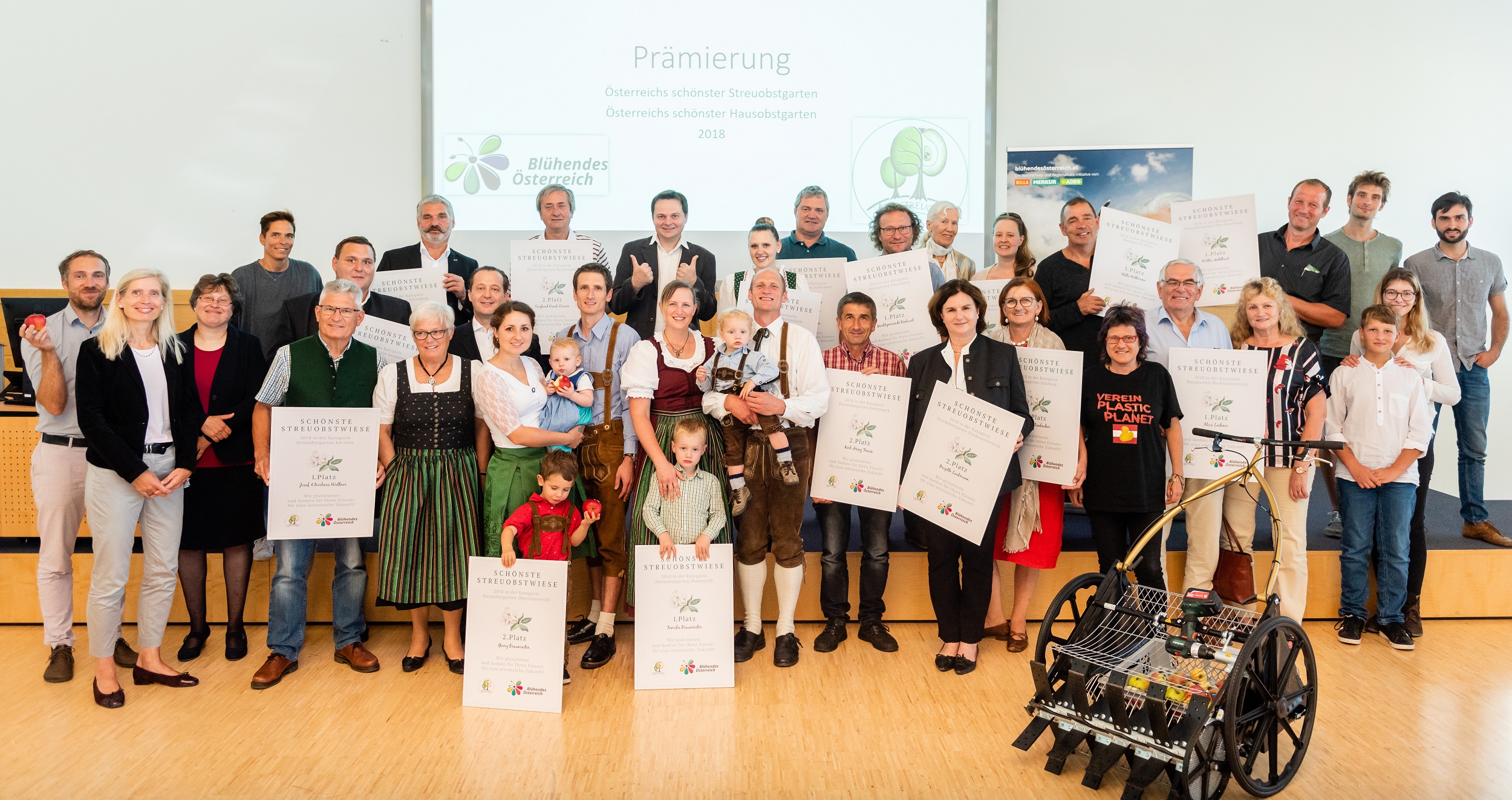 Prämierung durch Blühendes Österreich und ARGE Streuobst Schönste