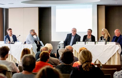 Vorschau Bild von Internationale Urheberrechtskonferenz in Wien -
Vertreter/innen europäischer Verwertungsgesellschaften,
Bildagenturen, Kulturinstitutionen, Wissenschaft sowie
Kunstschaffende diskutierten aktuelle Fragen zum EU-Urheberrecht.