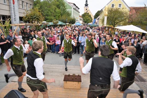 Vorschau Bild von Auch heuer wieder mitdabei - die Schuhplattler Gruppe "Fidelen
Jungsteirer"