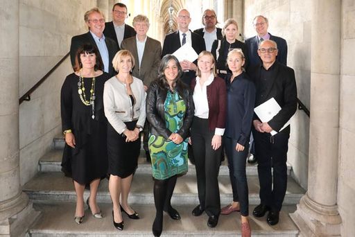  Der Fachbeirat für Stadtplanung und Stadtgestaltung
mit Vizebürgermeisterin Maria Vassilakou