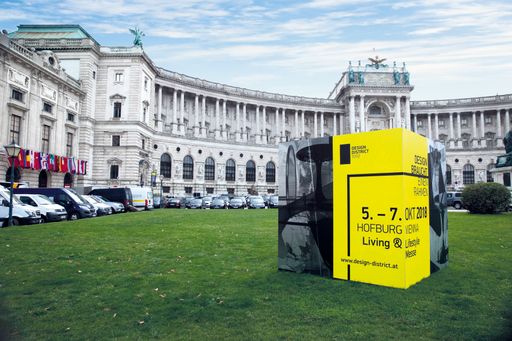  Die Wiener Hofburg wird zur Drehscheibe für den
Design District 1010.