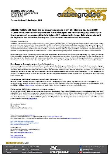 Vorschau Bild von Pressetext 01/2018