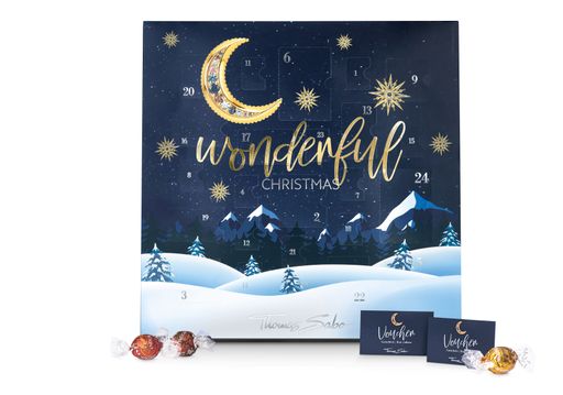 Weckt die Vorfreude auf die Weihnachtszeit: Der erste
Adventskalender von THOMAS SABO mit edlen Lindt-Kreationen und zwei
Gutscheinen der Schmuck- und Uhrenmarke. Bild ausschließlich zur
redaktionellen Nutzung. Weiterer Text über ots und
www.presseportal.de/nr/78321 / Die Verwendung dieses Bildes ist für
redaktionelle Zwecke honorarfrei. Veröffentlichung bitte unter
Quellenangabe: "obs/THOMAS SABO GmbH & Co.KG"