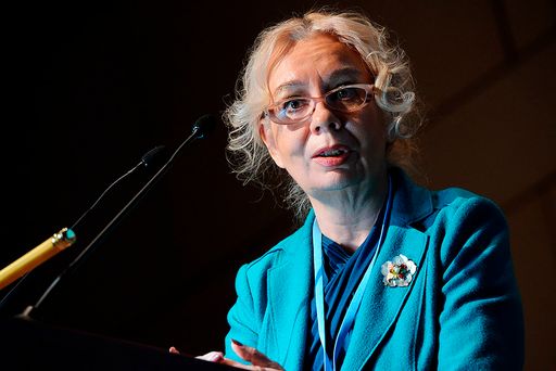 Tatyana Valovaya, Vorstandsmitglied der Eurasischen
Wirtschaftskommission.