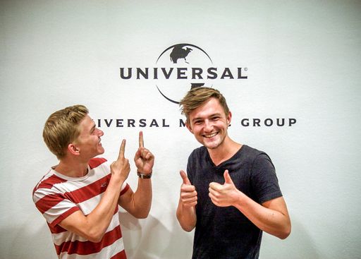  Zweikanalton: Thomas (l.) und Markus (r.) Danninger arbeiten ab
sofort mit Universal Music Austria zusammen.