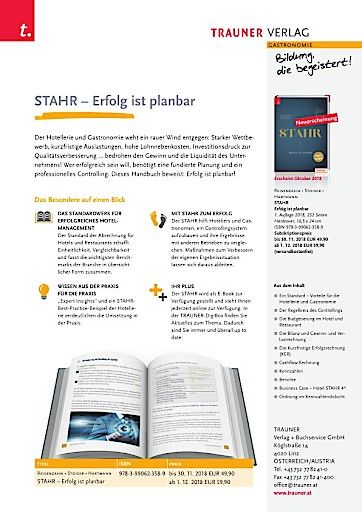 Vorschau Bild von Flyer Infoblatt "Der STAHR - Erfolg ist planbar"