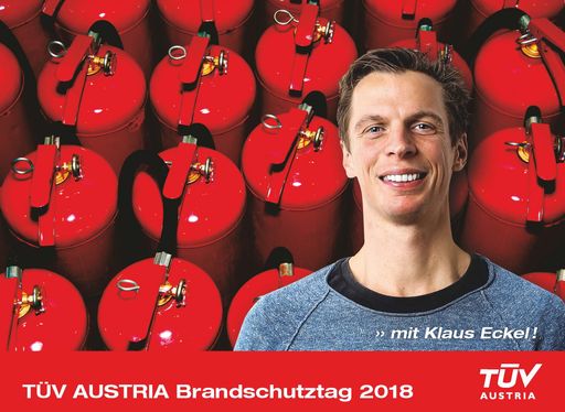 Im Frühjahr im Osten, im Herbst im Westen: Der TÜV
AUSTRIA Brandschutztag schlägt eine Brücke von Vösendorf nach
Salzburg, wo der traditionsreiche Expertentag nochmal gastieren wird
– mit prominenter Besetzung: Kabarettist Klaus Eckel:
www.tuv-akademie.at/brandschutztag-2018