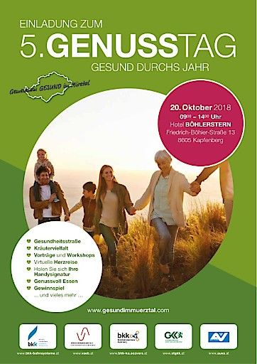  Plakat Genusstag in Kapfenberg