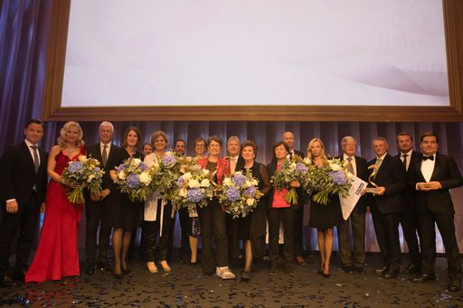 Siegerfoto mit allen Österreicherinnen und Österreichern des
Jahres, © Mirjam Reither