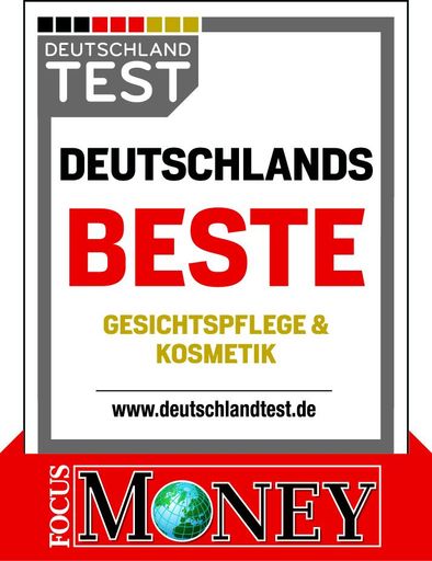 Auszeichnung "Deutschlands Beste Gesichtspflege & Kosmetik".
Weiterer Text über ots und www.presseportal.de/nr/109254 / Die
Verwendung dieses Bildes ist für redaktionelle Zwecke honorarfrei.
Veröffentlichung bitte unter Quellenangabe: "obs/Börlind GmbH/Focus
Money"