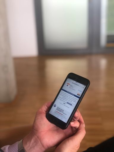 Status bequem und datenschutzkonform per fairApp
verfolgen und per Klick Kontaktdaten des zuständigen
Schadensachbearbeiters und faircheck-Schadenregulierers abrufen -
BILD zu OTS