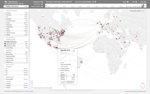 Vorschau Bild von Dashboard geographische Verteilung