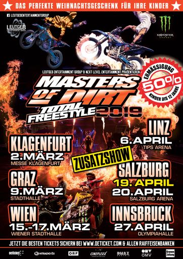 Masters of Dirt 2019 - Total Freestyle Tour
Österreich