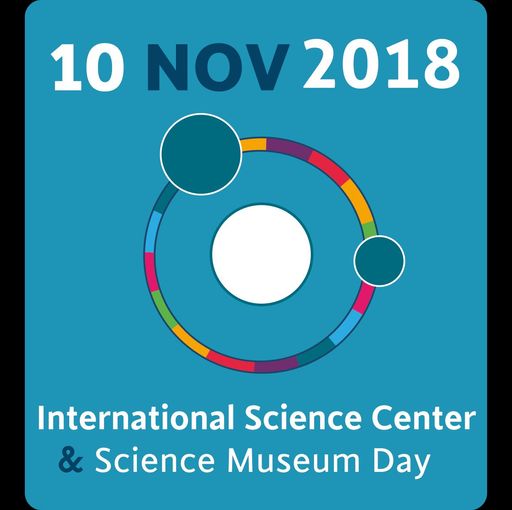 Logo, International Science Center and Science
Museum Day
