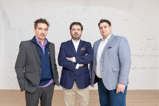  360 Celsius Managementteam (v.l.n.r.): Thomas
Schneider (Head of Creation 360 Celsius GmbH), Farbod Sadeghian
(Geschäftsführer 360 Celsius GmbH), Erwin Marcov (COO 360 Celsius
GmbH)