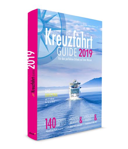 KREUZFAHRT GUIDE 2019 in neuem Layout ab sofort im Handel / Das
seit 2006 alljährlich im November vorgelegte Jahrbuch "für den
perfekten Urlaub auf dem Wasser" präsentiert sich in rundum
modernisiertem Layout und in vergrößertem Format. Der KREUZFAHRT
GUIDE erscheint jährlich in der planet c GmbH, Hamburg. Mit
Reportagen zu Schiffsreisen in aller Welt, großem Kartenteil sowie
Porträts und Bewertungen von 141 Hochsee- und
Flusskreuzfahrtschiffen. 16,80 Euro, 310 Seiten. Weiterer Text über
ots und www.presseportal.de/nr/53784 / Die Verwendung dieses Bildes
ist für redaktionelle Zwecke honorarfrei. Veröffentlichung bitte
unter Quellenangabe: "obs/planet c GmbH/Kreuzfahrt Guide"