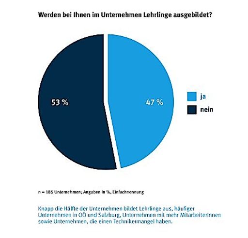 Vorschau Bild von Werden bei Ihnen im Unternehmen Lehrlinge ausgebildet?