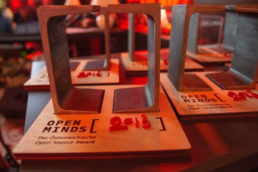 Vorschau Bild von Open Minds Award - Designed von Nico Grienauer