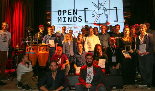 Vorschau Bild von Nominierte und Sieger des OpenMinds Awards 2018