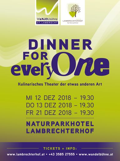  Kulinarisches Theater der etwas anderen Art im Naturparkhotel
Lambrechterhof****