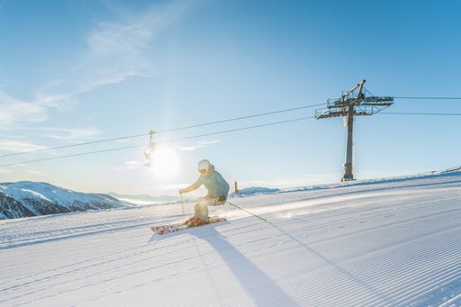Die Turracher Höhe zählt Dank ihrer Höhenlage auf 1.763 m zu den
schneesichersten Skigebieten Österreichs.