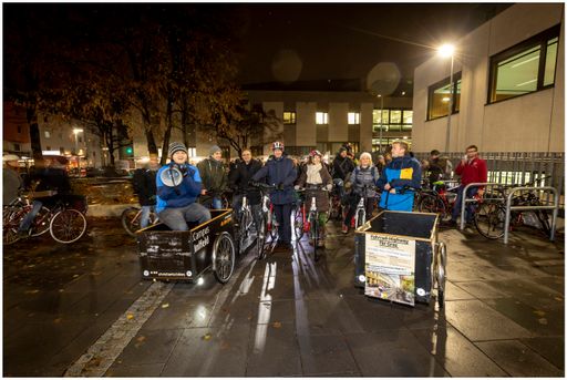  Los geht's mit dem Testbetrieb am Fahrrad-Highway!