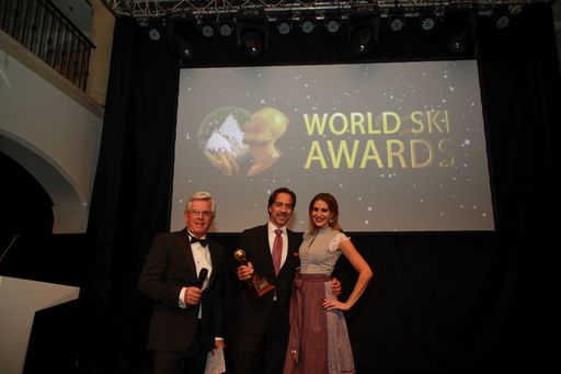  Steve Rider / Host, Axel Pfefferkorn / Aurelio
Lech, Marketing / A-ROSA Kitzbühel