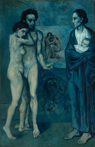 Picasso, La Vie © Succession Picasso / ProLitteris,
Zürich 2018, (© The Cleveland Museum of Art)