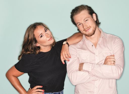 Das Team von JoomBoosTV: Elisabeth Sas und Max
Ratzenböck