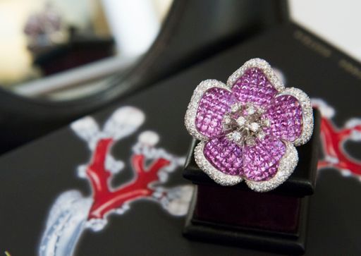  Brillantring PinkRibbon - Auktion zu Gunsten Pink
Ribbon, Österreichische Krebshilfe