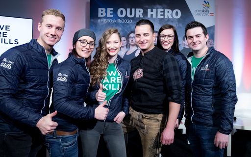 Vorschau Bild von EuroSkills 2020-Heroes mit Andreas Gabalier