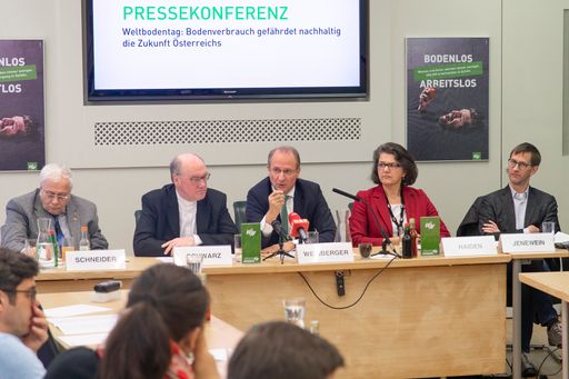 Pressekonferenz zum Weltbodentag 2018