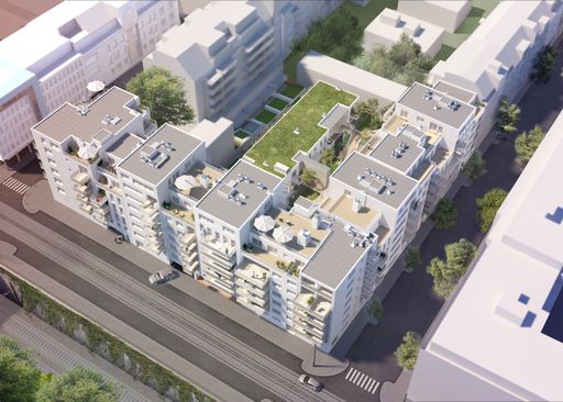 Visualisierung Huttengasse 27 / Zwinsstraße 1