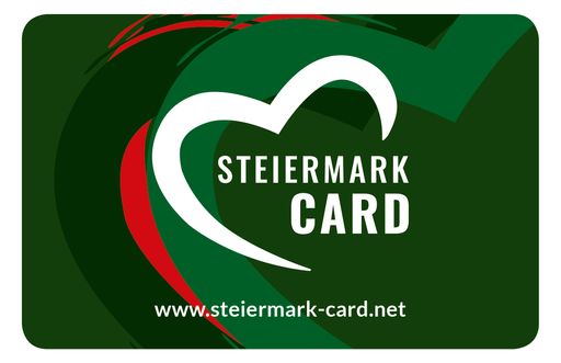 Gratis-Eintritt bei 150 Ausflugszielen und Rabatte
bei Bonuspartnern. Das Erlebnis Heimat steckt von 1. April bis 31.
Oktober 2019 in einer Karte. Infos auf www.steiermark-card.net