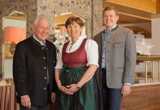 Familie Fender feiert sein 60-jähriges
Hoteljubiläum.
