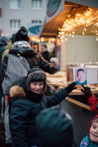  Der 14-jährige Simmeringer Justin leidet am
Down-syndrom Trisomie 21.