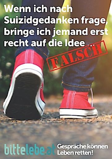 Vorschau Bild von PDF-Datei des Flyers "Gespräche können Leben retten!"
