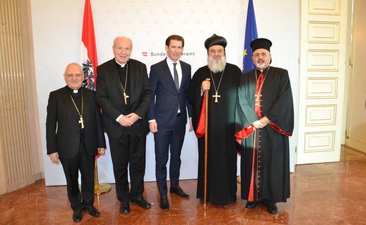  Syrisch-orthodoxe Kirche in Österreich bedankt sich
bei Bundeskanzler Sebastian Kurz