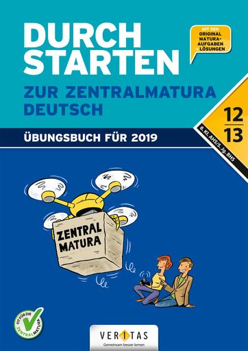  Cover zum Titel "Durchstarten zur Zentralmatura.
Deutsch"