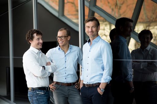 Vorschau Bild von Die neue Management-Spitze des Linzer StartUps
presono: CTO Sebastian Gierlinger, COO Martin Behrens und CEO Lukas
Keller (v.li.)