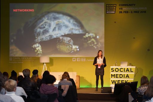 SOCIAL MEDIA WEEK HAMBURG, Kati Schmidt / Weiterer Text über ots
und www.presseportal.de/nr/78631 / Die Verwendung dieses Bildes ist
für redaktionelle Zwecke honorarfrei. Veröffentlichung bitte unter
Quellenangabe: "obs/Social Media Week/Malte Klauck"