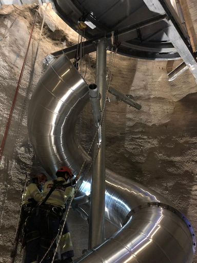 Vorschau Bild von Baufortschritt der Schlossbergrutsche