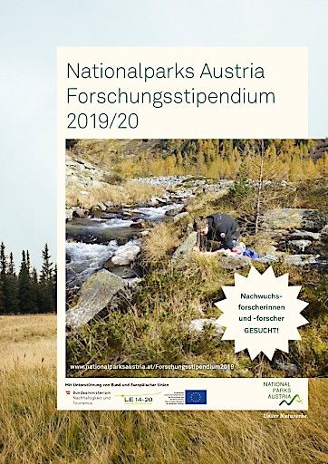 Vorschau Bild von Anhang zu OTS - Ausschreibungsunterlangen zum Nationalparksaustria Forschungsstipendium 2019/20