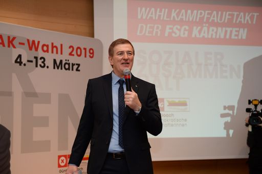 FSG-Spitzenkandidat Günther Goach